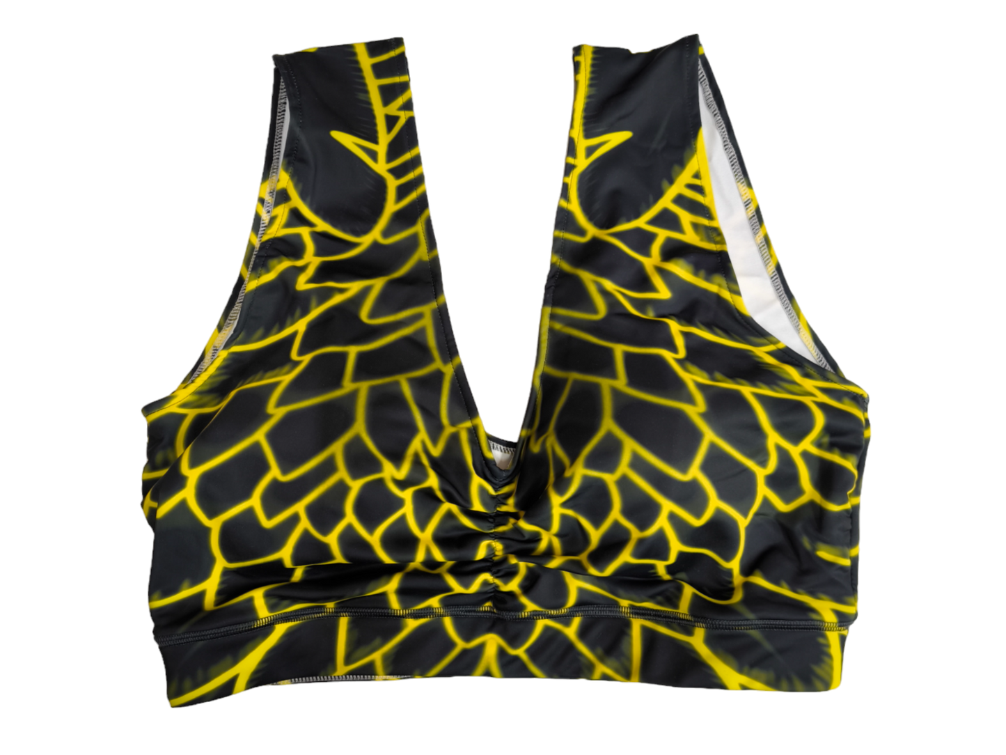 Sport BH passend zum Design oker-gold