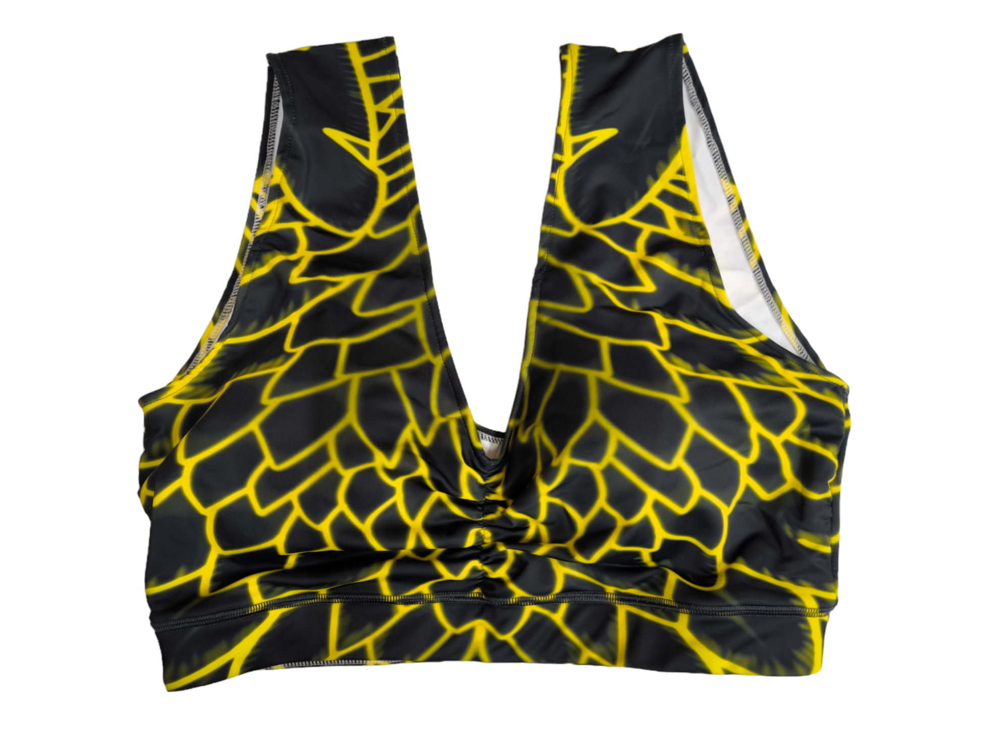 Sport BH passend zum Design oker-gold