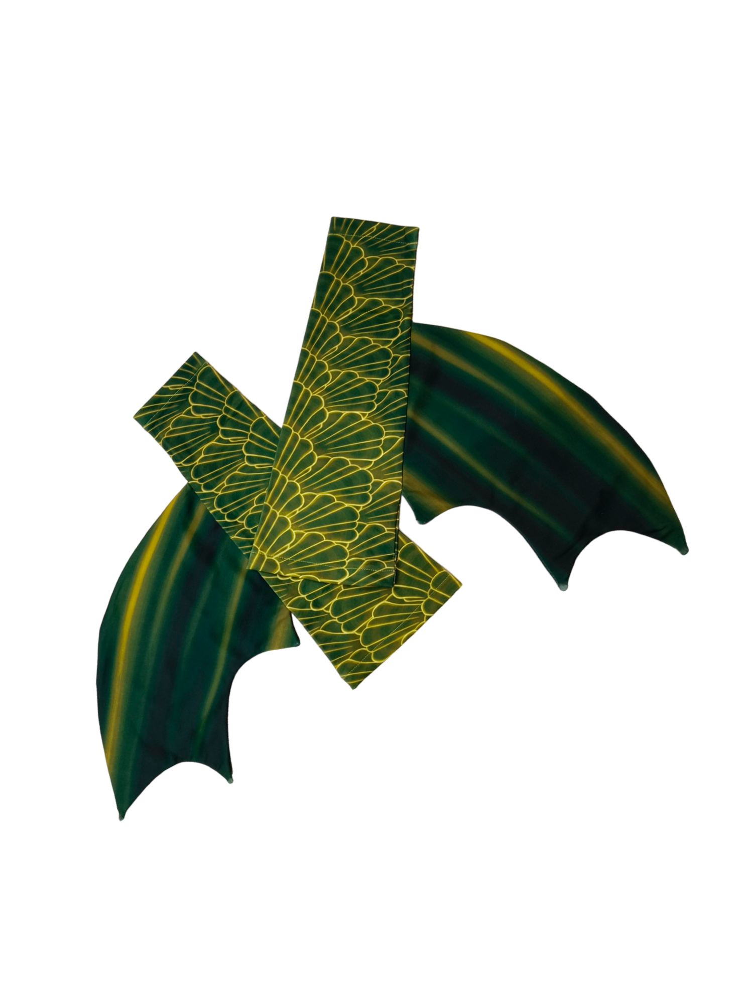 Armstulpen zur Meerjungfrauenflosse, Tail Lucerto Grün