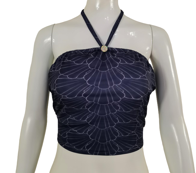 Bustier BH zur Meerjungfrauenflosse, Tail Lucerto Schwarz