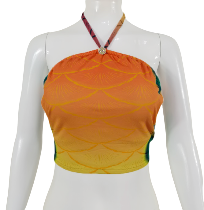 Bustier BH zur Meerjungfrauenflosse, Tail Mabushi Blau