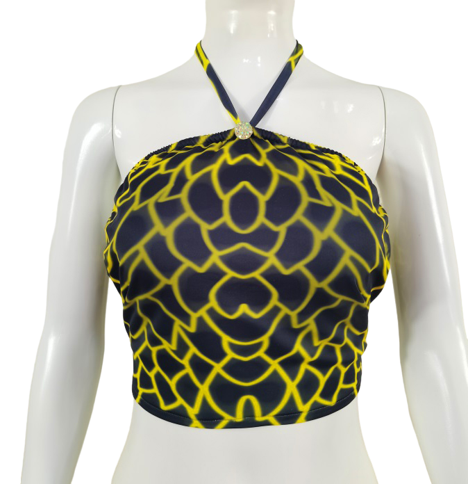 Bustier Bh zum Meerjungfrauenflosse, Tail Angelo Okergold