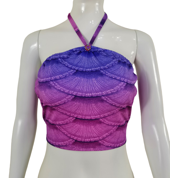 Bustier Bh zum Meerjungfrauenflosse, Tail Fiore Pink