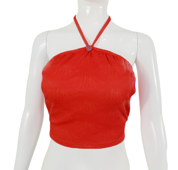 Bustier Bh zum Meerjungfrauenflosse, Tail Macchie Pink Lila