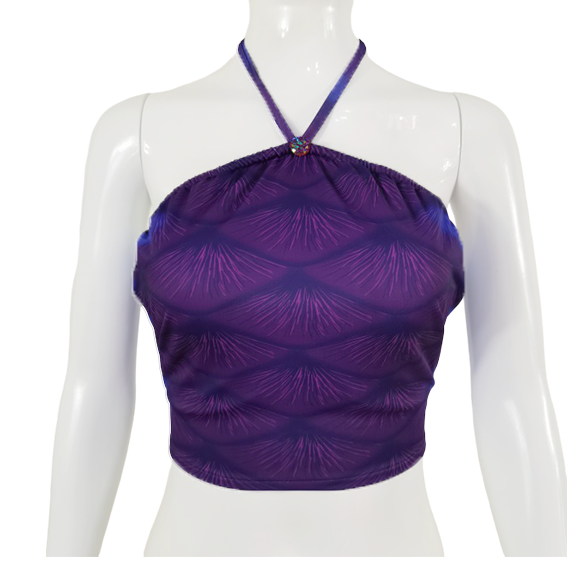 Bustier Bh zum Meerjungfrauenflosse, Tail Velo Blau-Blaugrün