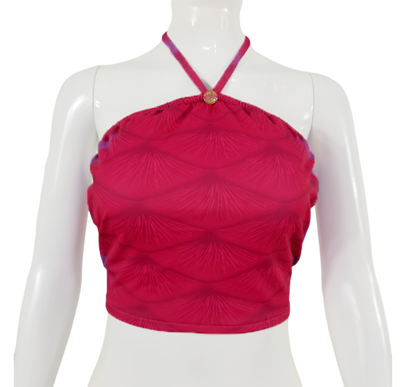 Bustier Bh zum Meerjungfrauenflosse, Tail Velo Lilapink-Blau