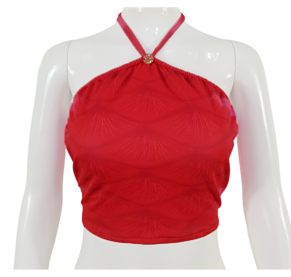 Bustier Bh zum Meerjungfrauenflosse, Tail Velo Pink-Lilablau