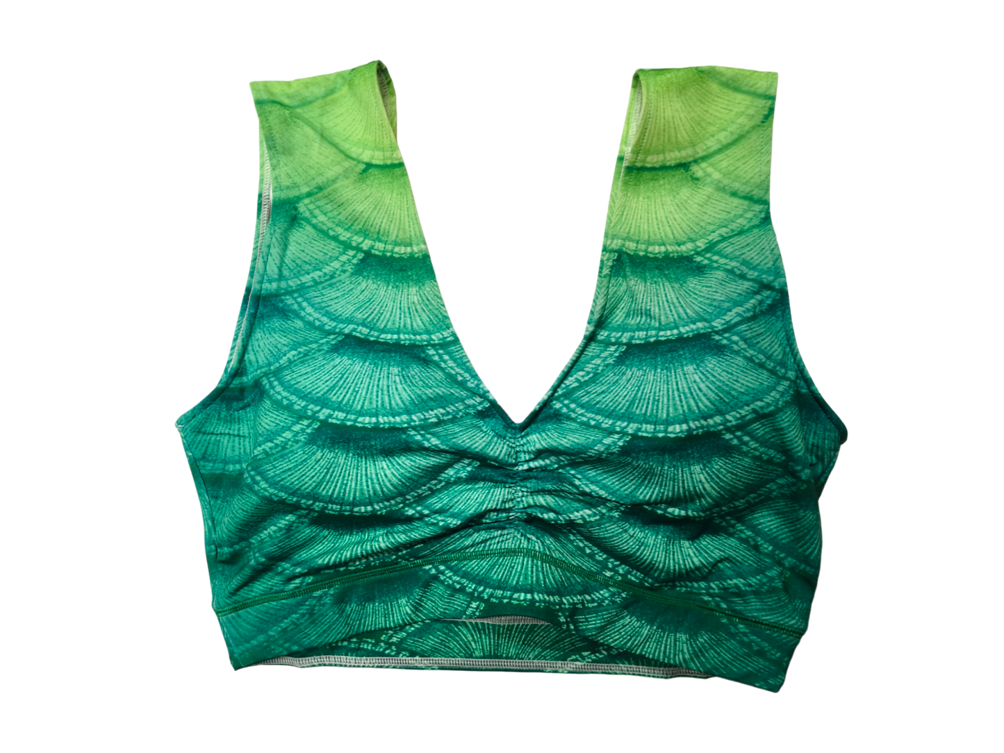 Sport BH passend zum Tail  Fiore  in grün.