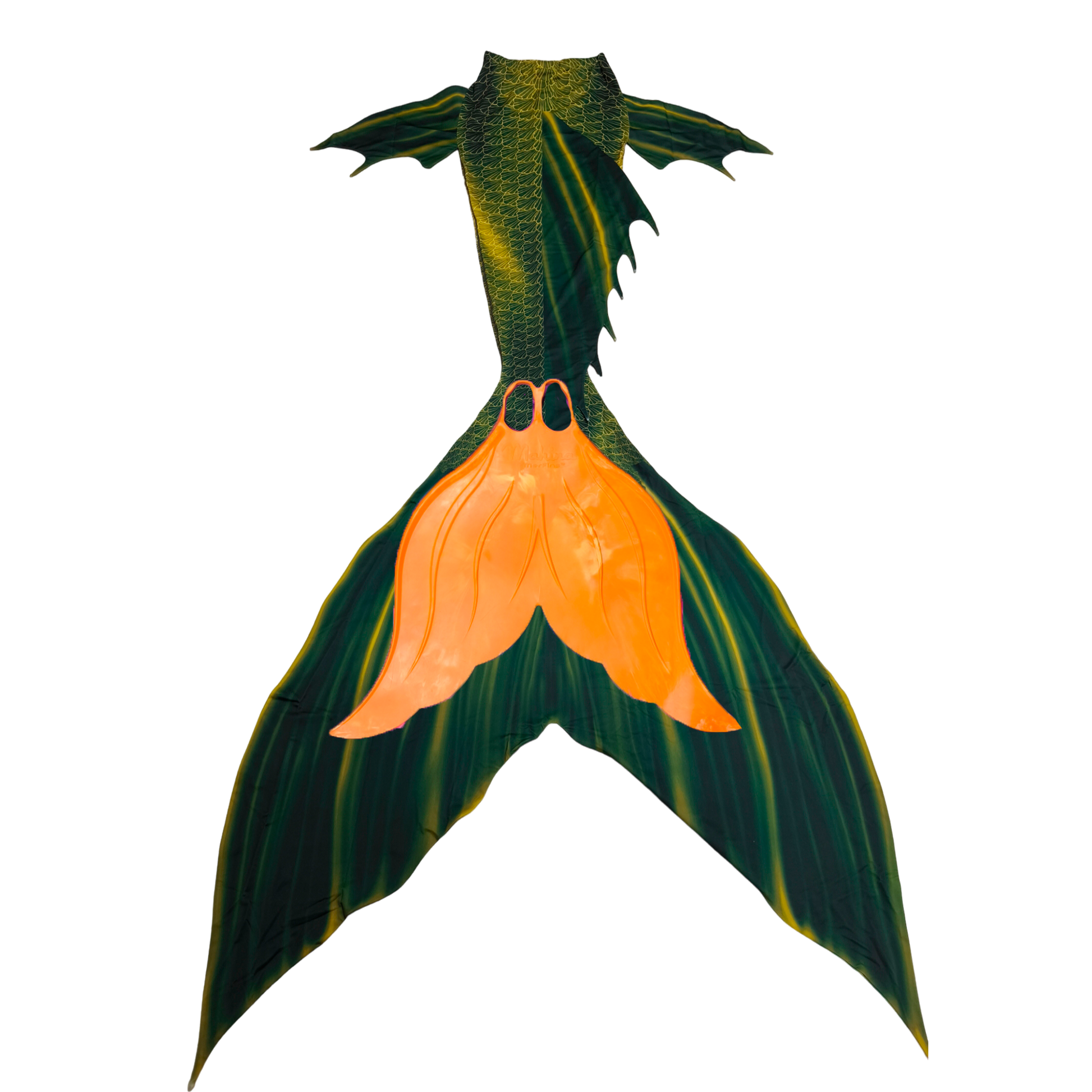 Bild zum Größenverhältniss Lucerto -Mahina Monoflosse.