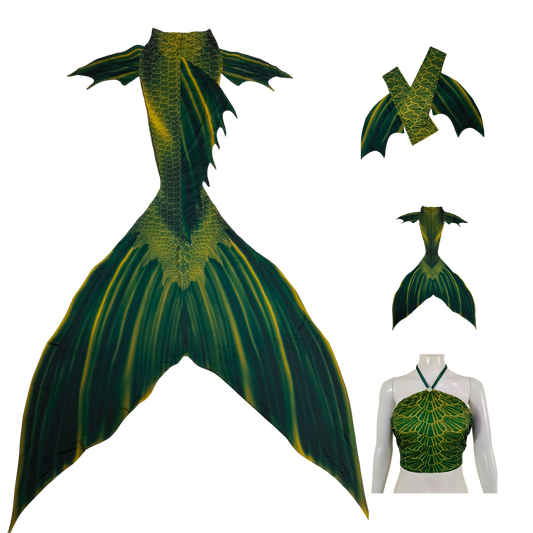 Produktbild Lucerto In grün mit Armstulpen und Brustier-BH