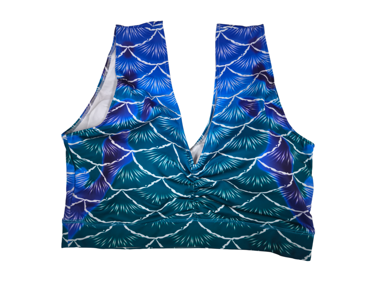 Sport BH Scorreval blau lila gruen