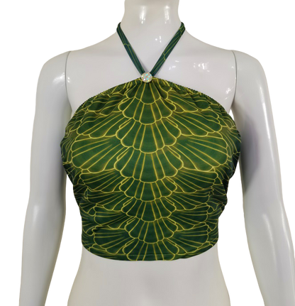Bustier BH zur Meerjungfrauenflosse, Tail Lucerto Grün