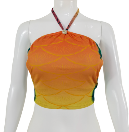 Bustier BH zur Meerjungfrauenflosse, Tail Mabushi Blau