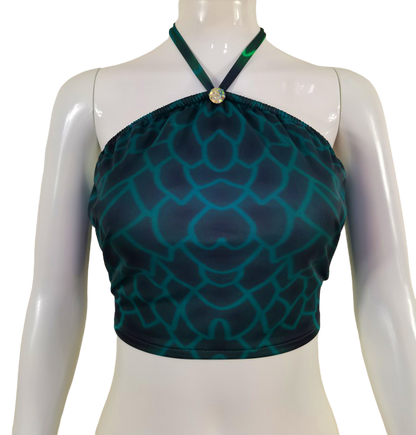 Bustier Bh zum Meerjungfrauenflosse, Tail Angelo Grün