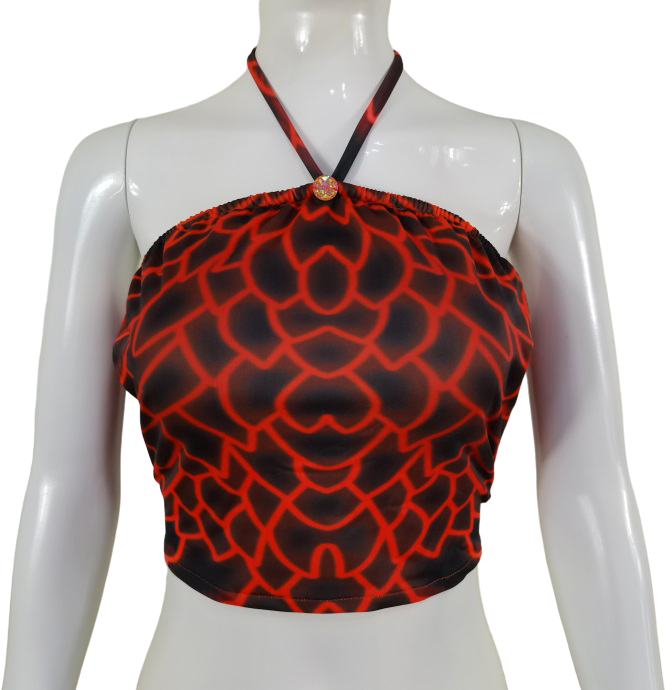 Bustier Bh zum Meerjungfrauenflosse, Tail Angelo Braunrot