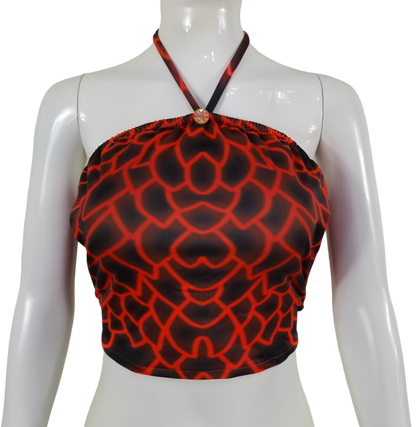 Bustier Bh zum Meerjungfrauenflosse, Tail Angelo Braunrot