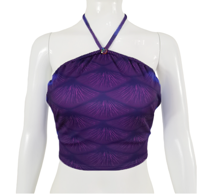 Bustier Bh zum Meerjungfrauenflosse, Tail Velo Blau-Blaugrün