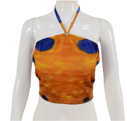 Bustier Bh zur Meerjungfrauenflosse, Tail Tenta Gelb