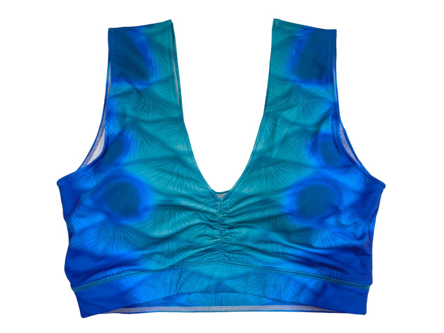 Sport BH passend zum Design Gocci Blau