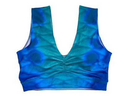 Sport BH passend zum Design Gocci Blau