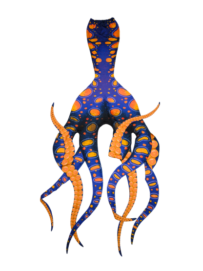 Meerjungfrauenflosse, Tail Tenta Blau