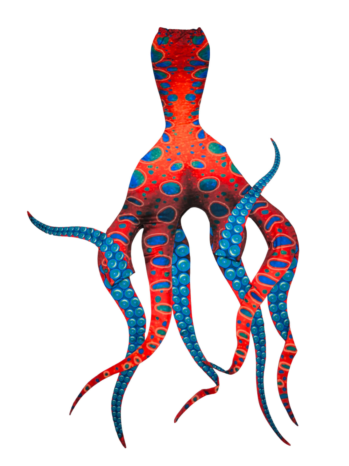 Meerjungfrauenflosse, Tail Tenta Rot