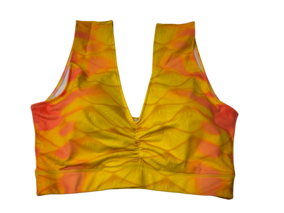 Sport BH passend zum Tail Maccie Gelb Rot Pink