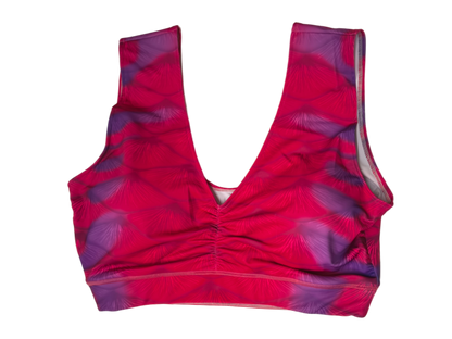 Sport Bh passend zu Velo Lilapink-Blau