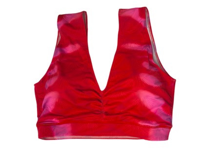 Sport Bh passend zu Velo Pink-Lilablau